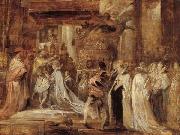 Peter Paul Rubens The Coronation of Marie de' Medici oil painting artist